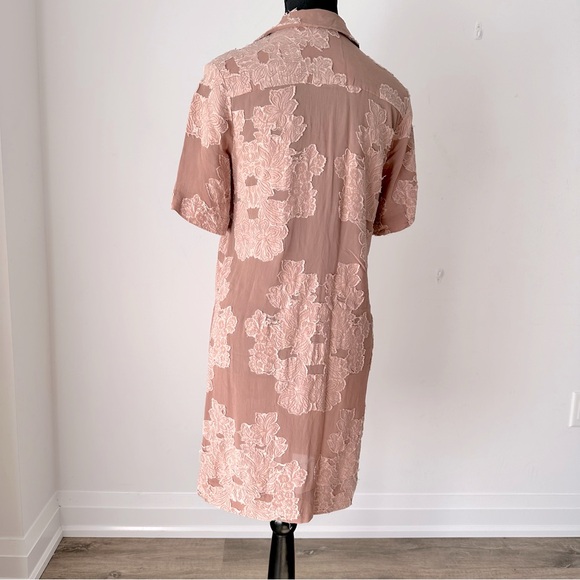 Sz XS Aritzia Wilfred Hemistiche Shirt Dress - Picture 3 of 9